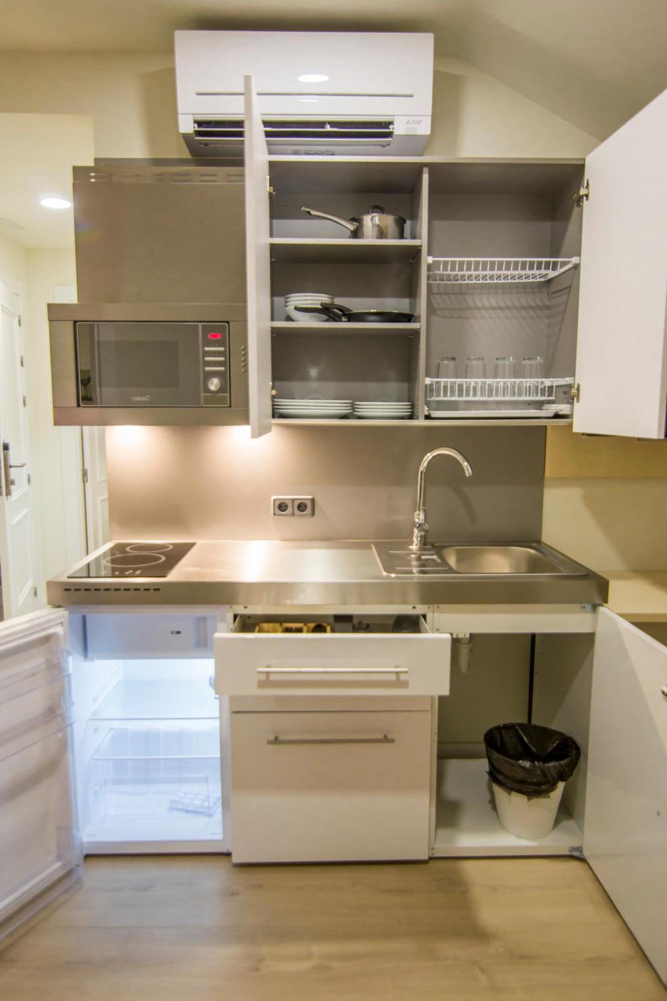Apartamentos Plaza de Santiago - Estudios Turisticos - 1 LLAVE Pinto Exterior foto